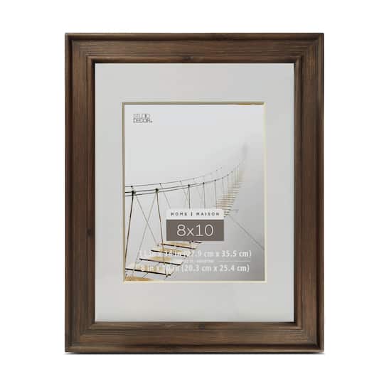 Home 8" x 10" Walnut Frame by Studio Décor®